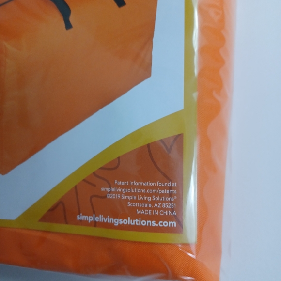 Harvest 25 Gallon All Purpose Storage Bag NEW Orange -Handles & Zipper - Picture 6 of 8